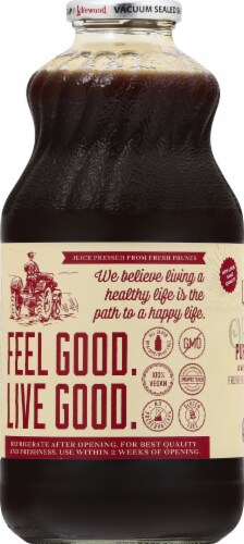 Lakewood Organic Pure Prune Juice Perspective: left