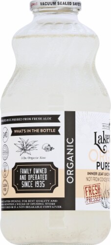 Lakewood Organic Pure Aloe Juice Perspective: left