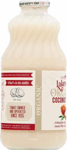 Lakewood Organic Coconut Juice Perspective: left