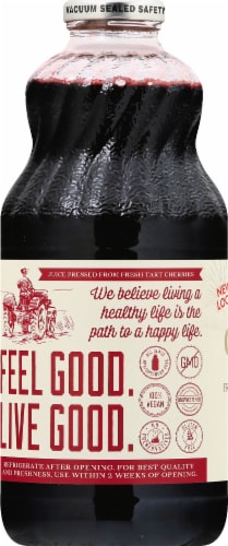 Lakewood Organic Pure Tart Cherry Juice Perspective: left