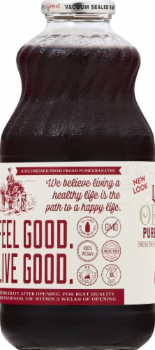 Lakewood Organic Pomegranate Juice Perspective: left