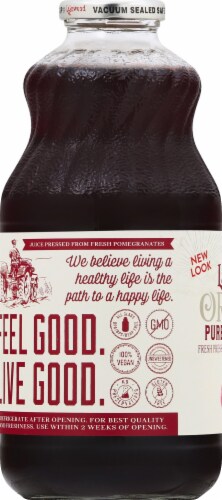 Lakewood Organic Pomegranate Juice Perspective: left