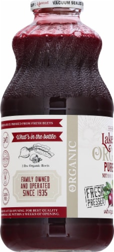 Lakewood Organic Super Beet Juice Perspective: left