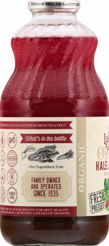 Lakewood Organic Kale Juice Blend Perspective: left