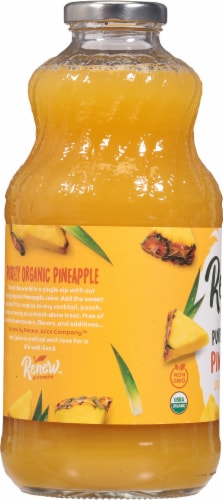 Renew™ Purely Organic Pineapple Juice Perspective: left