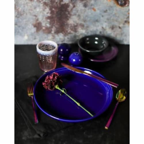 Fiesta® Dinner Bowl Plate in Twilight Perspective: left