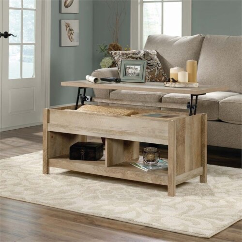 Sauder Lift Top Table Perspective: left