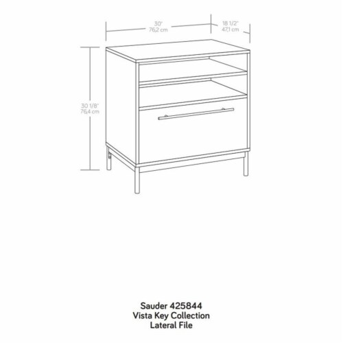 Sauder vista key clearance file cabinet