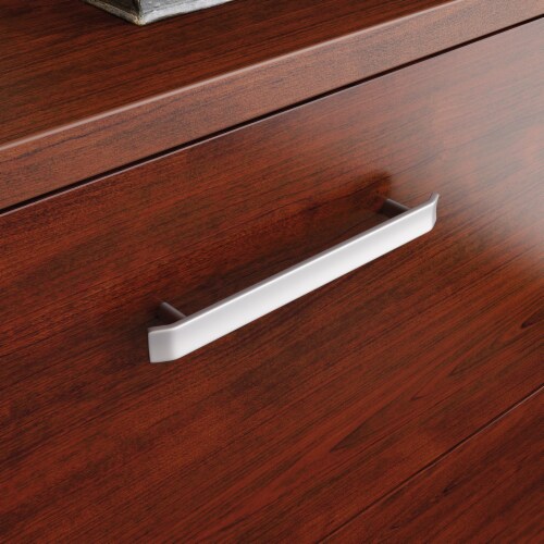 Sauder Affirm Cherry Commercial Lateral File Cabinet Perspective: left