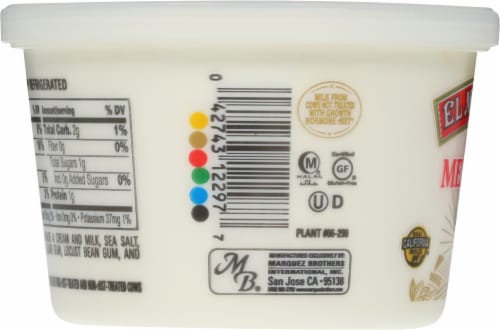 El Mexicano® Crema Mexicana With Sea Salt Sour Cream Perspective: left