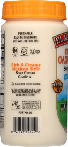 El Mexicano® Crema Oaxaquena Sour Cream Perspective: left