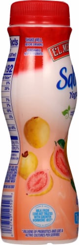 El Mexicano Saborico Guava Yogurt Drink Perspective: left