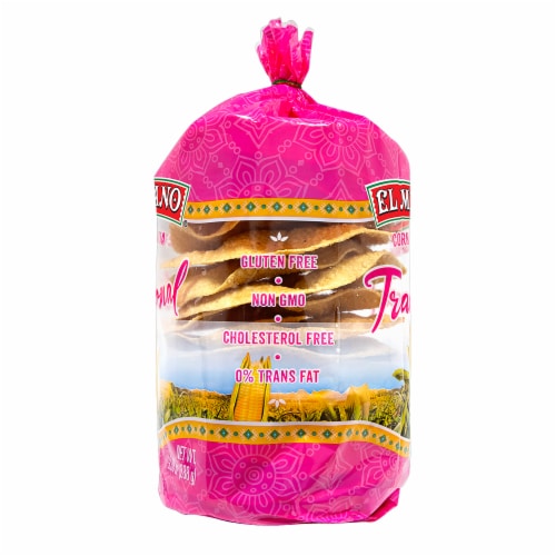 El Mexicano® Corn Tostada Raspada with Sea Salt Tradicional Perspective: left