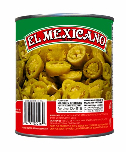 El Mexicano® Sliced Jalapenos Perspective: left