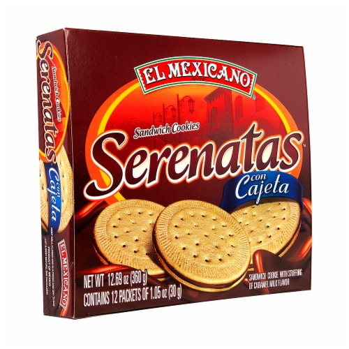 El Mexicano Serenatas con Cajeta Caramel Filled Cookies Perspective: left