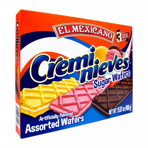 El Mexicano® Creminieves™ Sugar Wafers Perspective: left