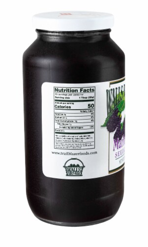 Walls Berry Farm Marionberry Seedless Jam Perspective: left