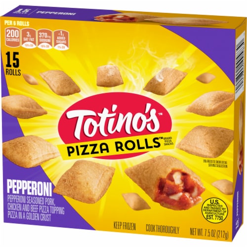 Totino's™ Pepperoni Pizza Rolls Perspective: left