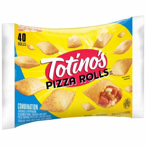 Totino's Combination Pizza Rolls Perspective: left