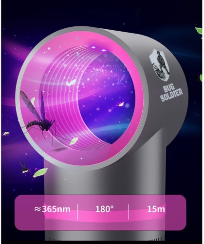 BugSoldier Mosquito Killer Electronic Trap Insect Repel USB Pest Fly Catcher Perspective: left