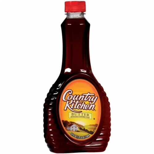 Country Kitchen Butter Flavored Syrup Perspective: left