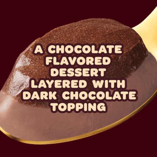 COLLIDERS Layered HERSHEY'S Refrigerated Dessert Pudding Cups Perspective: left