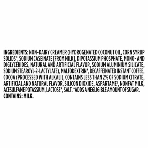 Maxwell House International Sugar-Free Suisse Mocha Café-Style Decaf Instant Coffee Beverage Mix Perspective: left