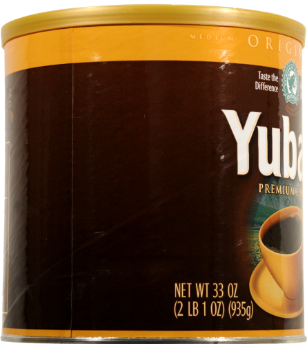 Yuban Original Coffee Perspective: left