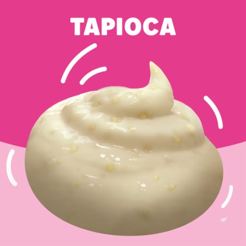 Jell-O Original Tapioca Pudding Cups Snack Perspective: left