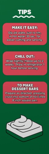 Jell-O® No Bake Candy Cane Cheesecake Dessert Kit Perspective: left