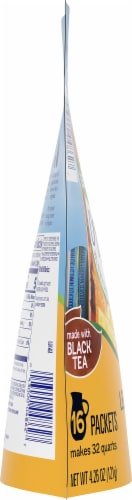 Crystal Light Lemon Iced Tea Drink Mix Perspective: left