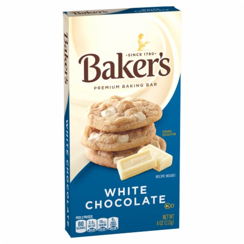 Baker's White Chocolate Premium Baking Bar Perspective: left