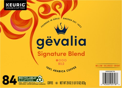 Gevalia Signature Blend Mild Roast K Cup Coffee Pods 84 ct 84 ct Mariano s