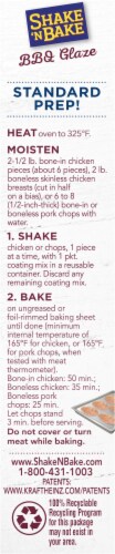 Shake 'N Bake BBQ Glaze Seasoned Coating Mix Perspective: left