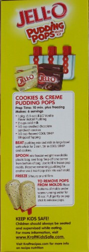 Jell-O Pudding Pops Chocolate & Vanilla Mold Kit Perspective: left