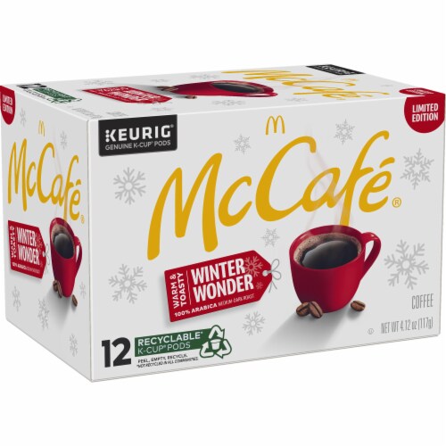 McCafe Winter Wonder Medium Dark Coffee K-Cup Pods Perspective: left