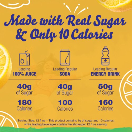 Crystal Light Pure Lemonade Naturally Flavored Powdered Drink Mix Perspective: left