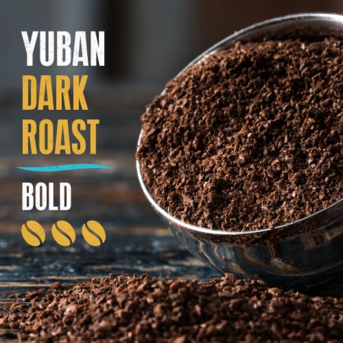 Yuban Dark Roast Ground Coffee Perspective: left