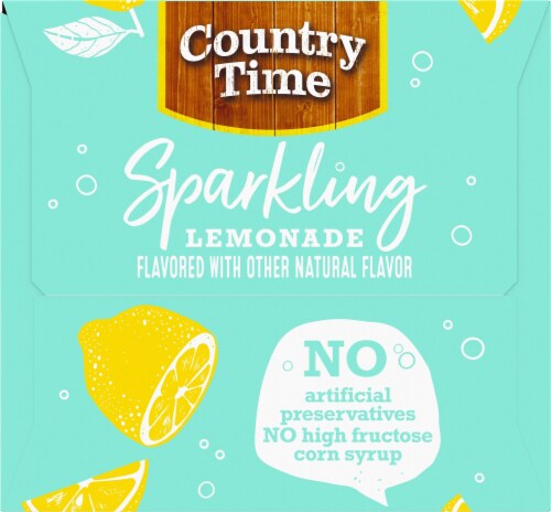 Country Time Sparkling Lemonade Perspective: left