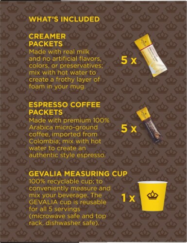 Gevalia Cafe At Home Cappuccino Specialty Coffee Beverage Blend Perspective: left