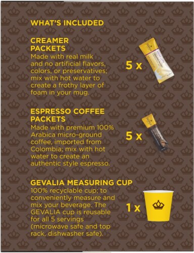 Gevalia Cafe At Home Mocha Latte Specialty Coffee Beverage Blend Perspective: left