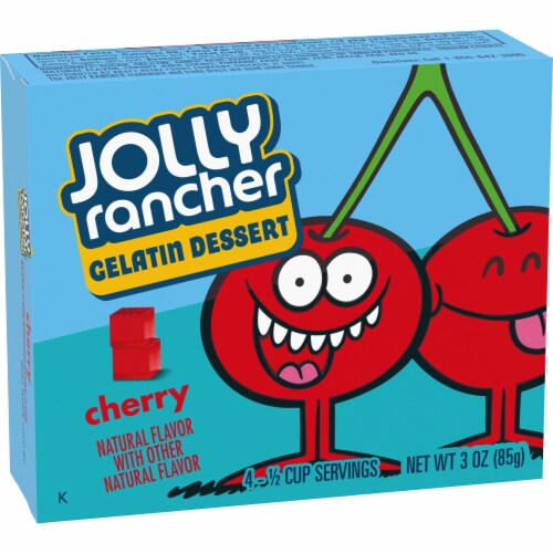 JOLLY RANCHER Cherry Gelatin Dessert Mix Perspective: left