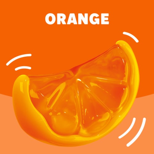 Jell-O Orange Gelatin Dessert Mix Perspective: left