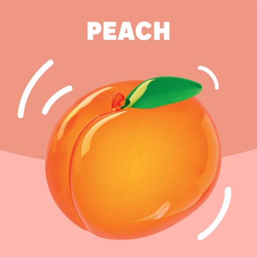 Jell-O Peach Gelatin Dessert Mix Perspective: left