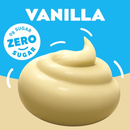 Jell-O Zero Sugar Vanilla Flavor Instant Pudding & Pie Filling Perspective: left
