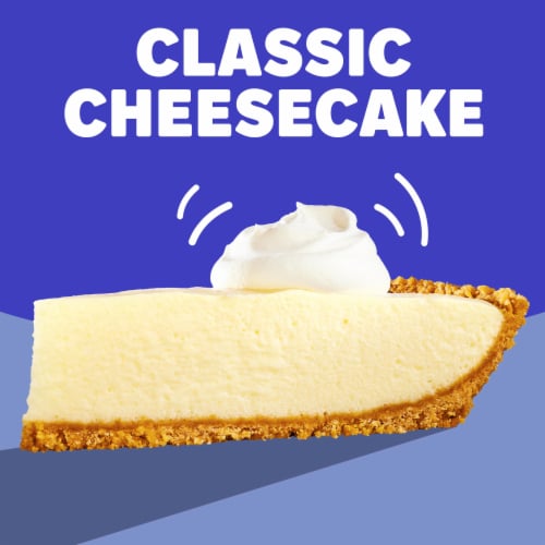 Jell-O No Bake Classic Cheesecake Dessert Kit with Filling Mix & Crust Mix Perspective: left