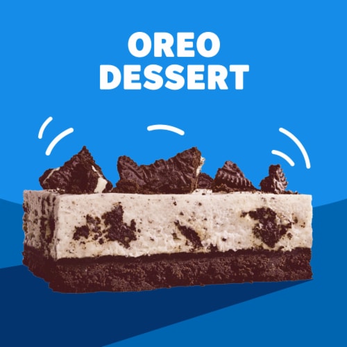 Jell-O No Bake Oreo Dessert Kit with Filling Mix Crust Mix & Cookie Pieces Perspective: left