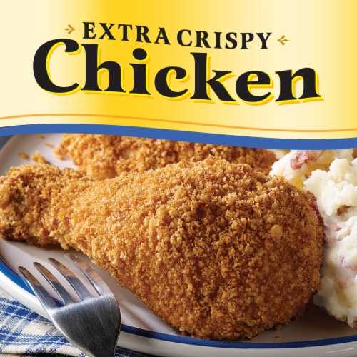 Oven Fry Extra Crispy Seasoned Coating Mix for Chicken Perspective: left