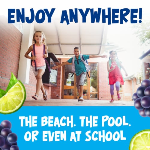 Kool-Aid Zero Sugar Tropical Punch Drink Mix Packet Value Pack Perspective: left