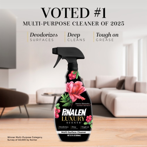 Pinalen Luxury Scents Multi-Surface Sunrise Memories Cleaner 22 fl oz Perspective: left
